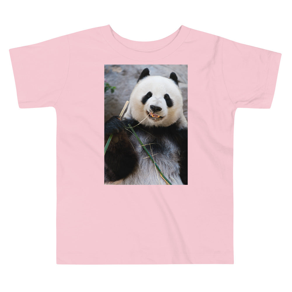 Premium Soft Toddler Tee - Happy Panda