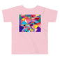 Premium Soft Toddler Tee - Abstract Triangles