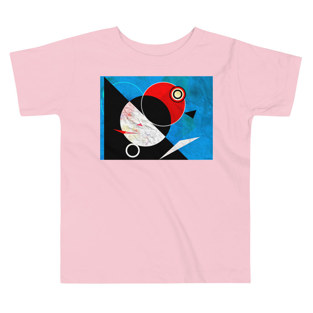 Premium Soft Toddler Tee - Abstract Orbits