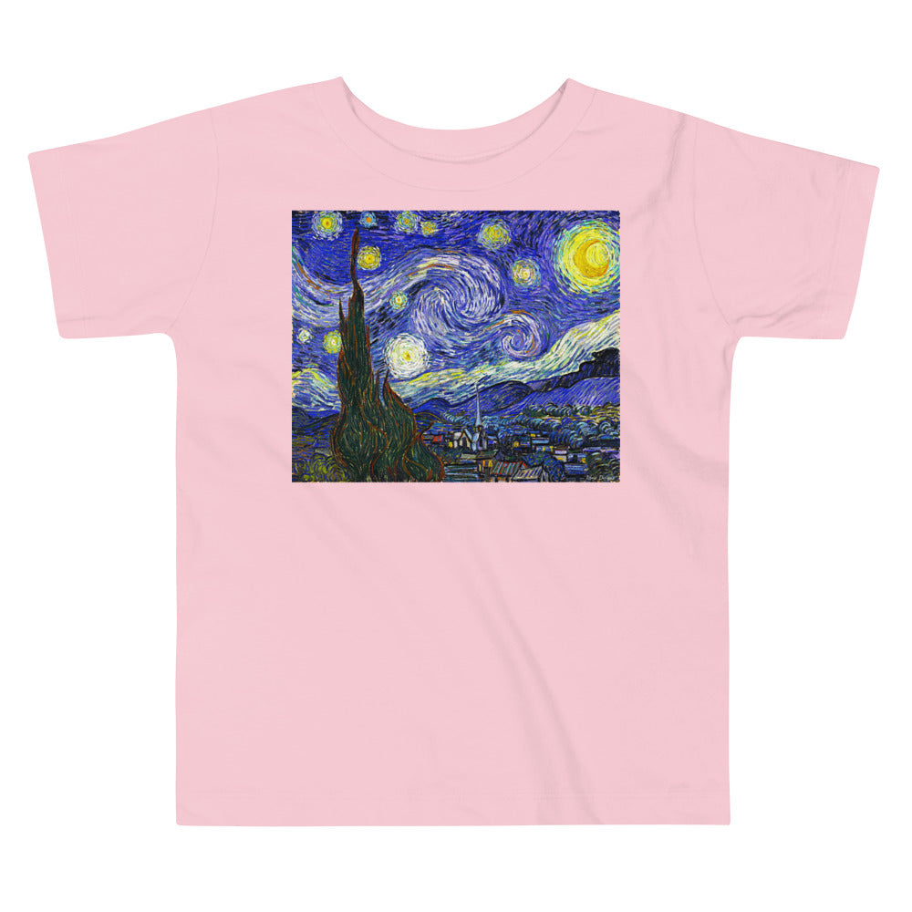 Premium Soft Toddler Tee - van Gogh: Starry Night