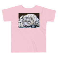 Load image into Gallery viewer, Premium Soft Toddler Tee - Snow Leopard

