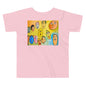 Premium Soft Toddler Tee - Funny Faces