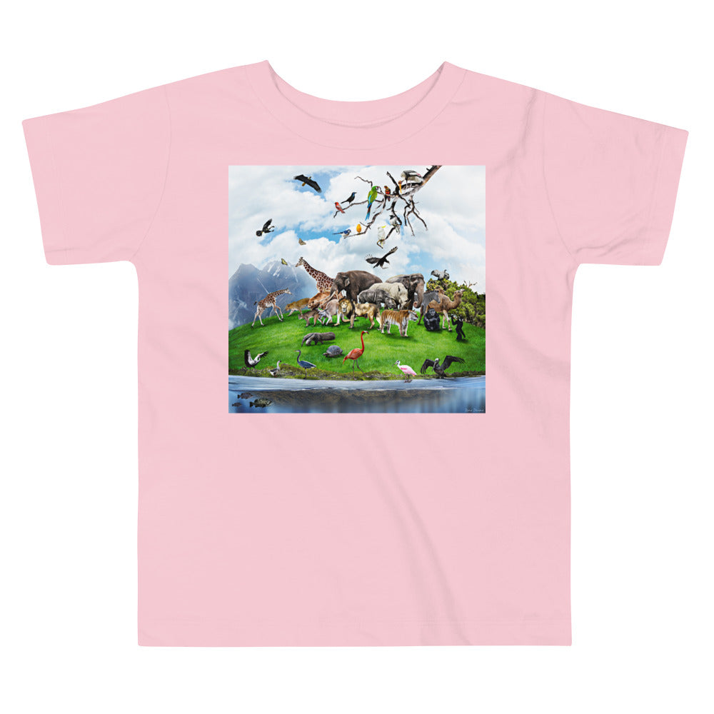 Premium Soft Toddler Tee - Another Bunch of Animals