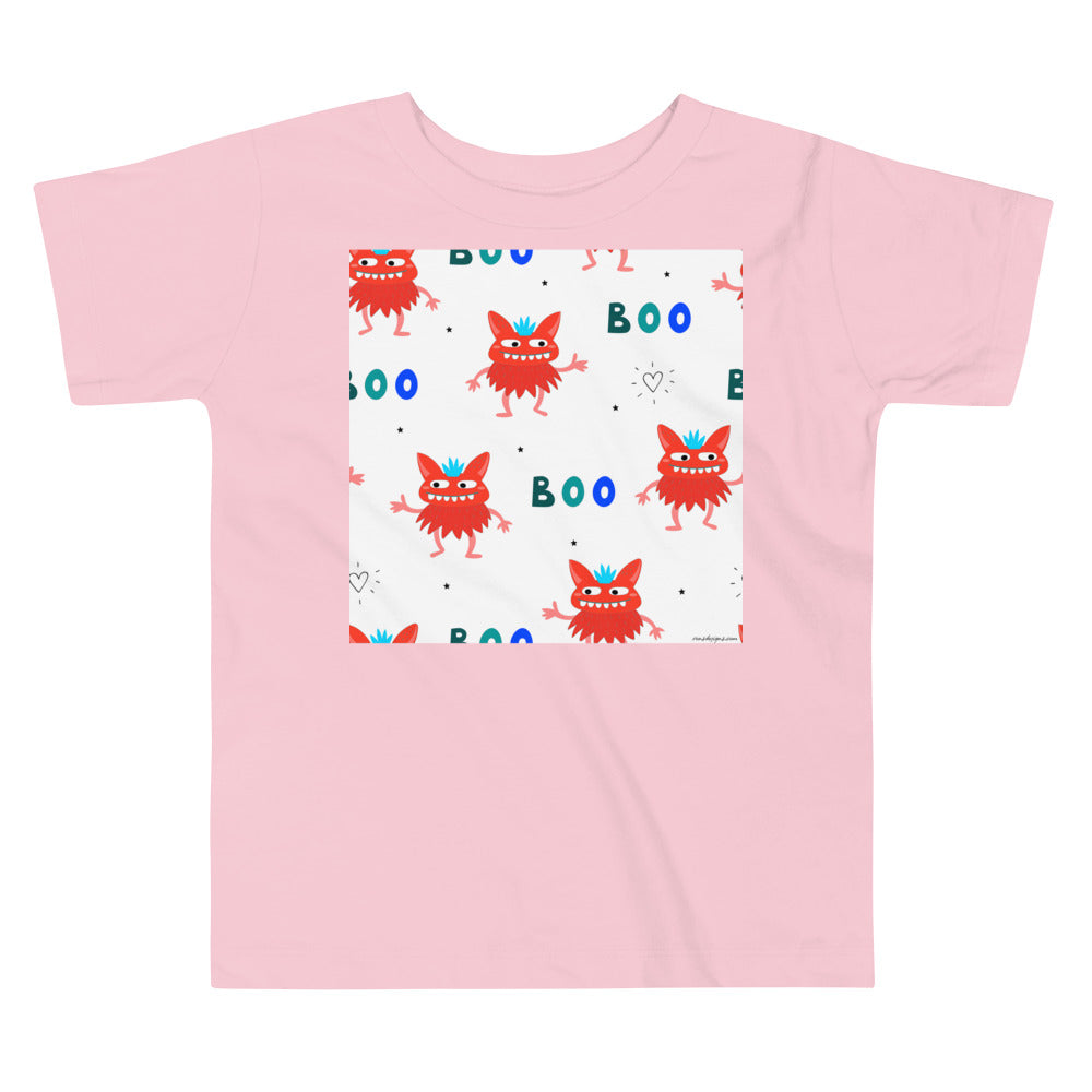 Premium Soft Toddler Tee - Boo!