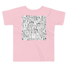 Load image into Gallery viewer, Premium Soft Toddler Tee - Funky Monsters
