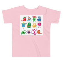 Load image into Gallery viewer, Premium Soft Toddler Tee - Spaced Out Monsters
