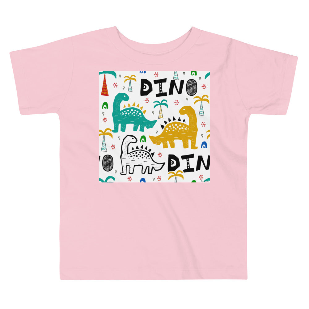 Premium Soft Toddler Tee - Dino Pals