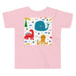Premium Soft Toddler Tee - A Whale, A Dino & an Octopus
