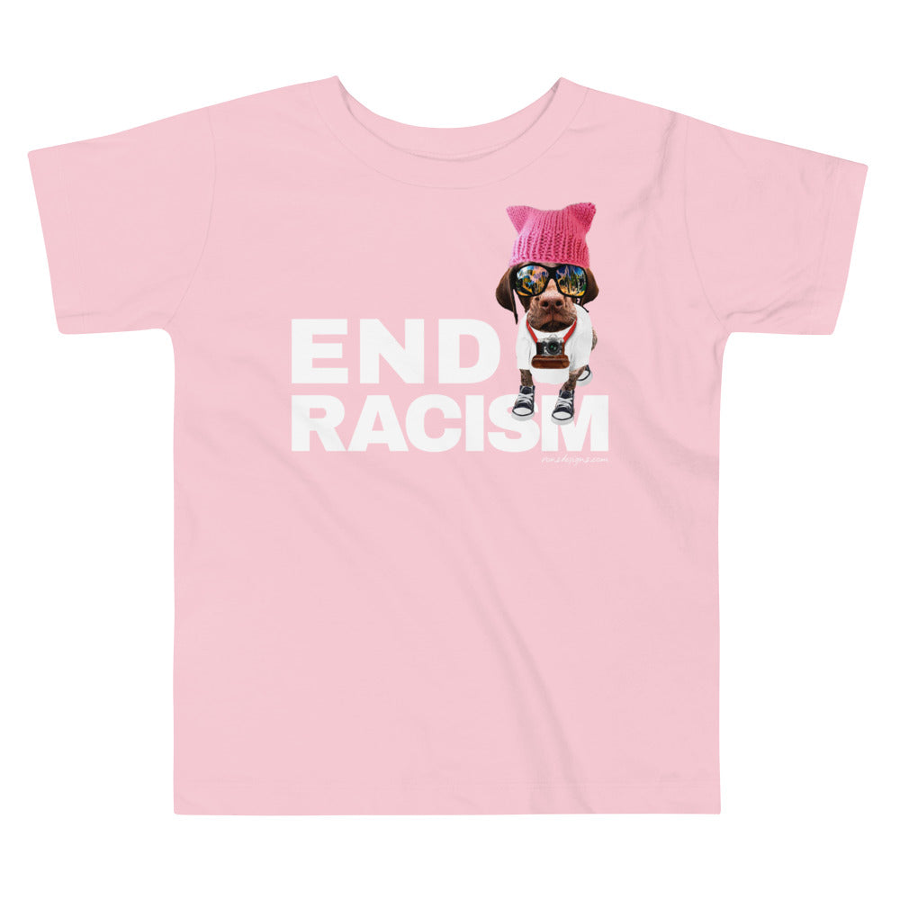 Premium Soft Toddler Tee - End Racism