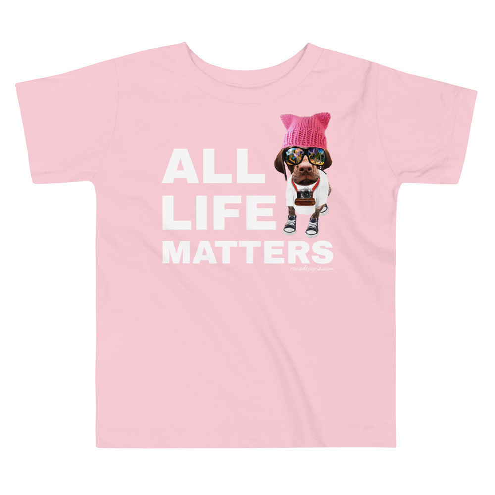 Premium Soft Toddler Tee - All Life Matters