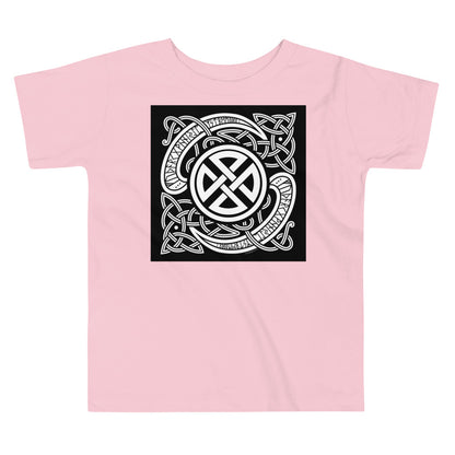 Premium Soft Toddler Tee - Celtic Knots & Norse Runes