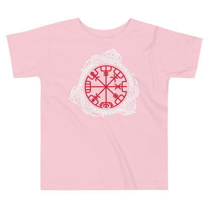 Premium Soft Toddler Tee - Magical Viking Compass