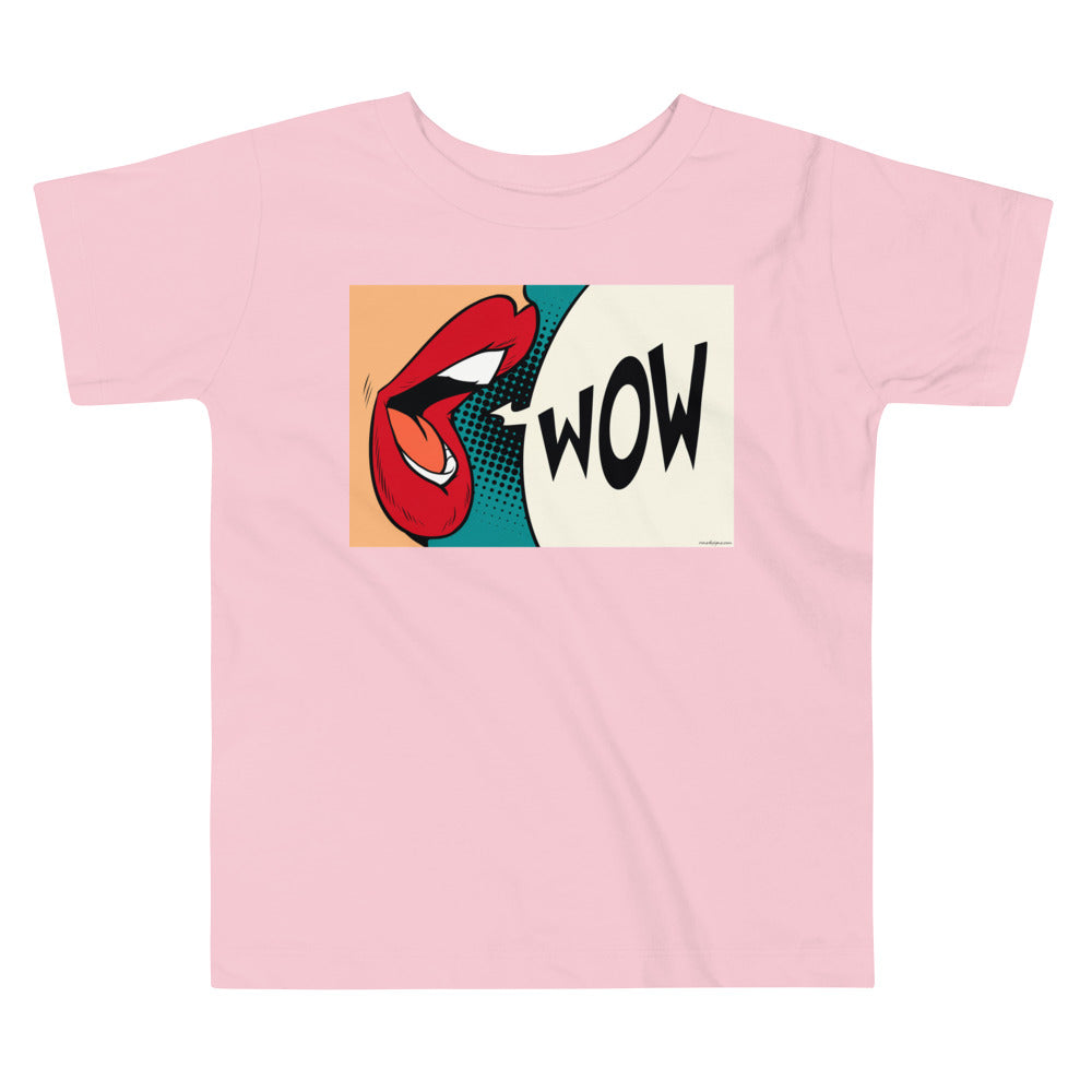 Premium Soft Toddler Tee - WOW!