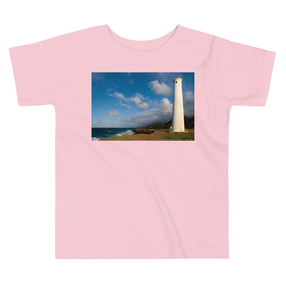 Premium Soft Toddler Tee - North Point Lighthouse, Hawaii, The Big Island