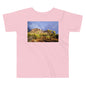 Premium Soft Toddler Tee - Rainbow in the Desert,Superstition Mt. AZ