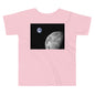 Premium Soft Toddler Tee - NASA Photo: Earth & Moon from Space