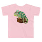 Premium Soft Toddler Tee - Green Vailed Chameleon