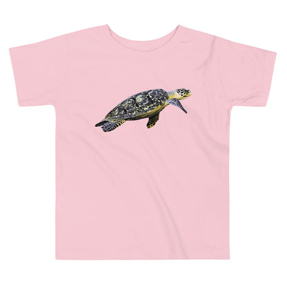 Premium Soft Toddler Tee - Flathead Sea Turtle
