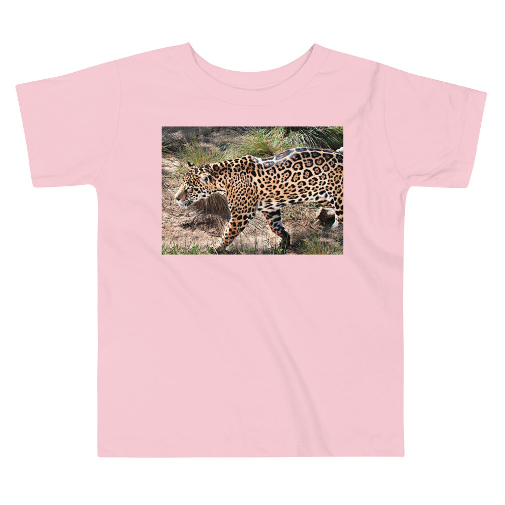 Premium Soft Toddler Tee - Young Leopard