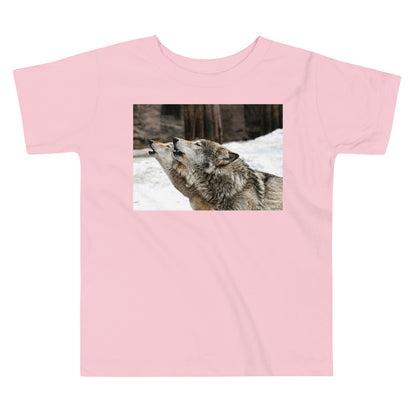 Premium Soft Toddler Tee - Wolf Harmony