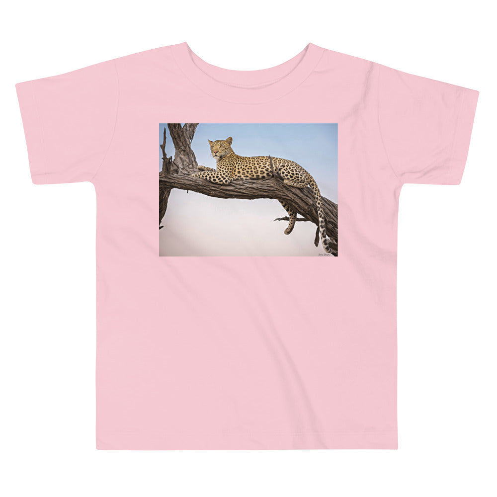 Premium Soft Toddler Tee - Leopard Sunset