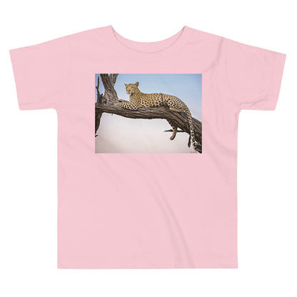Premium Soft Toddler Tee - Leopard Sunset