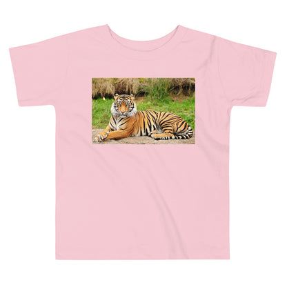 Premium Soft Toddler Tee - Nice Tiger!