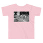 Premium Soft Toddler Tee - Zebra Blur