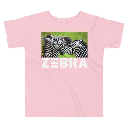 Premium Soft Toddler Tee - Zebra FRiends