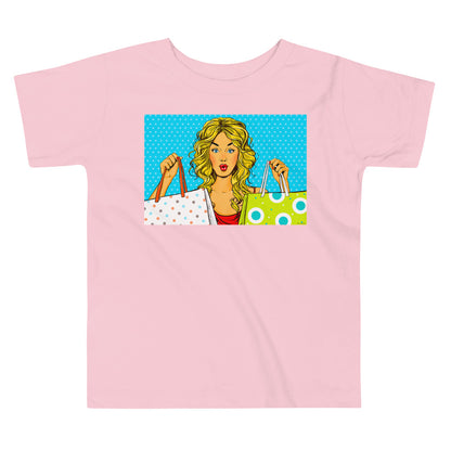 Premium Soft Toddler Tee - Shop Till You Drop