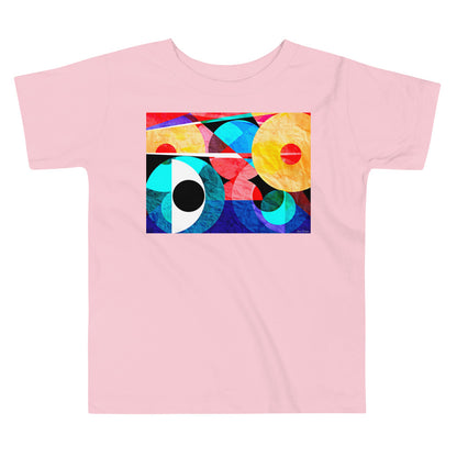 Premium Soft Toddler Tee - Red Eye Abstract