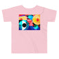 Premium Soft Toddler Tee - Red Eye Abstract