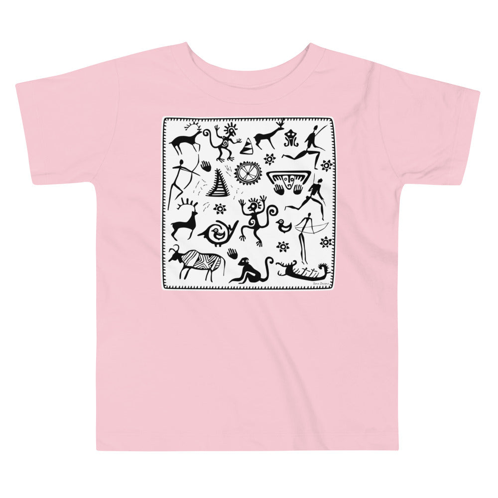 Premium Soft Toddler Tee - Petroglyphs