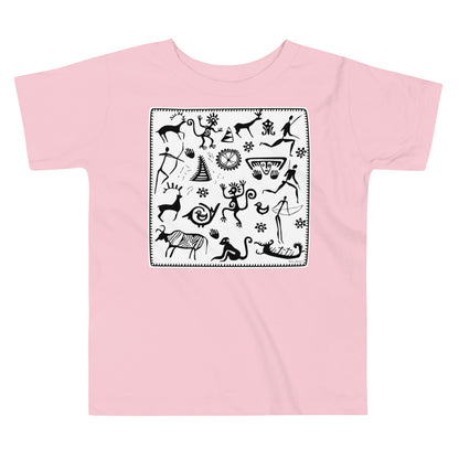Premium Soft Toddler Tee - Petroglyphs