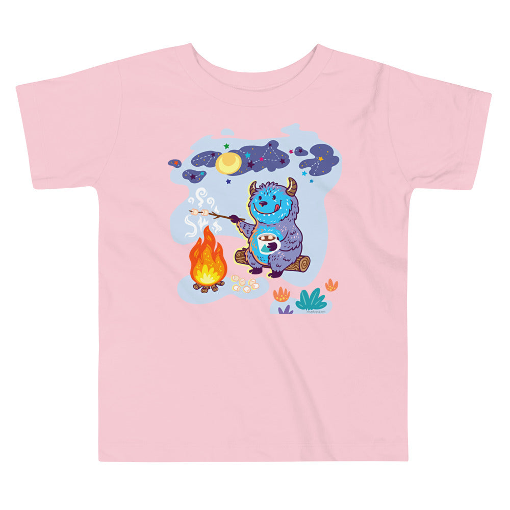 Premium Toddler Tee - Yeti Campfire