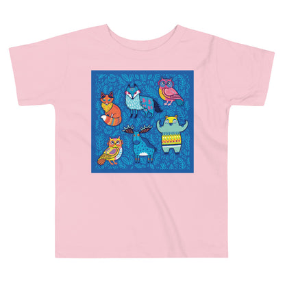 Premium Toddler Tee - Blue Moose & Friends