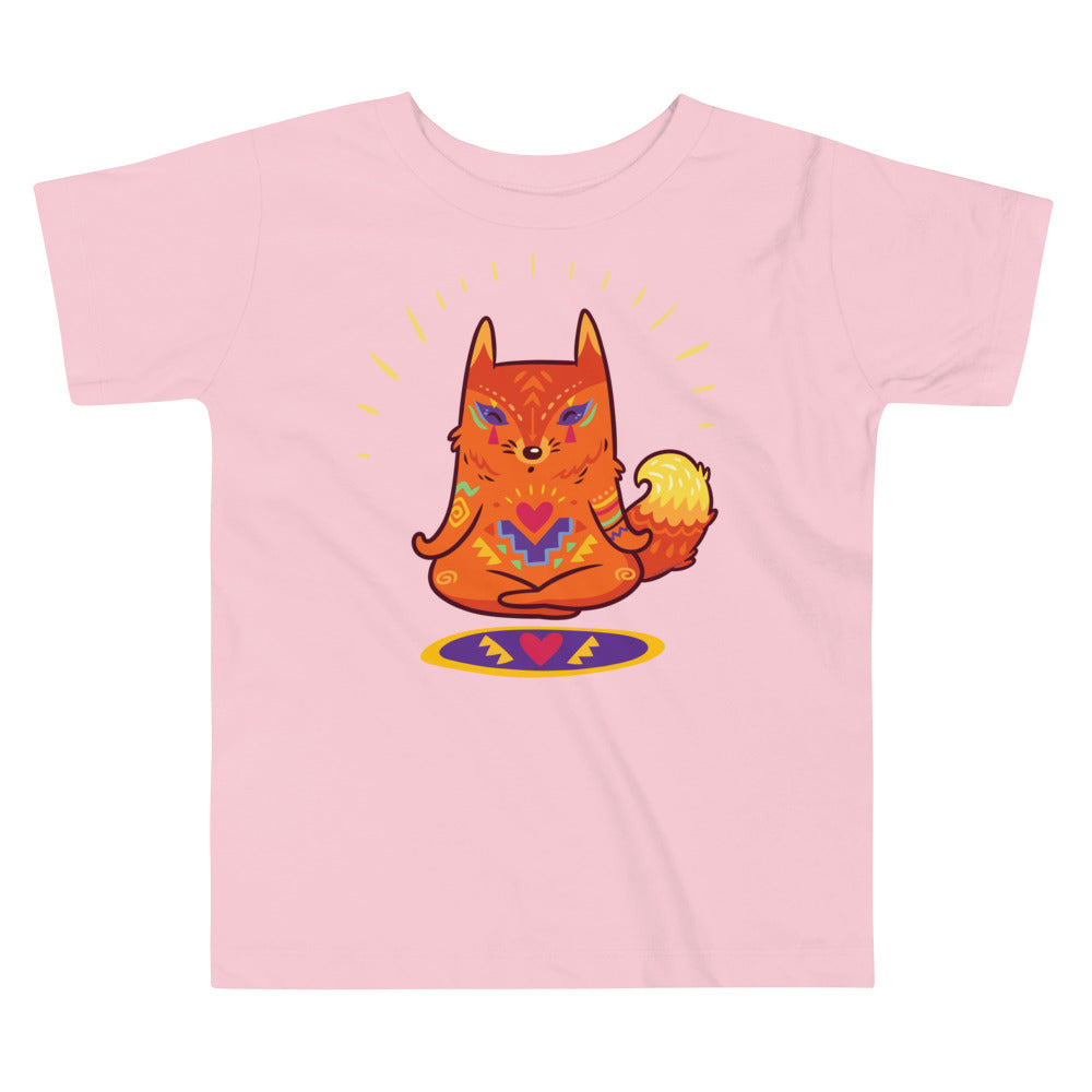 Premium Toddler Tee - Enlightened Hygge Fox