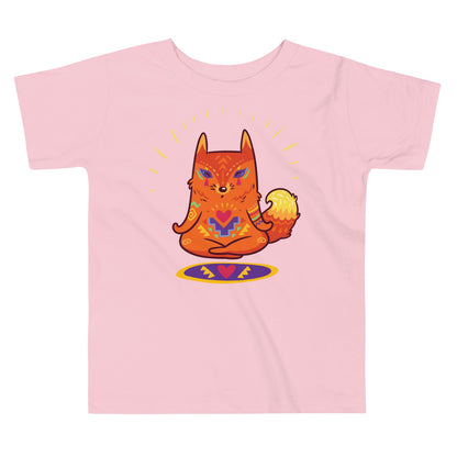 Premium Toddler Tee - Enlightened Hygge Fox