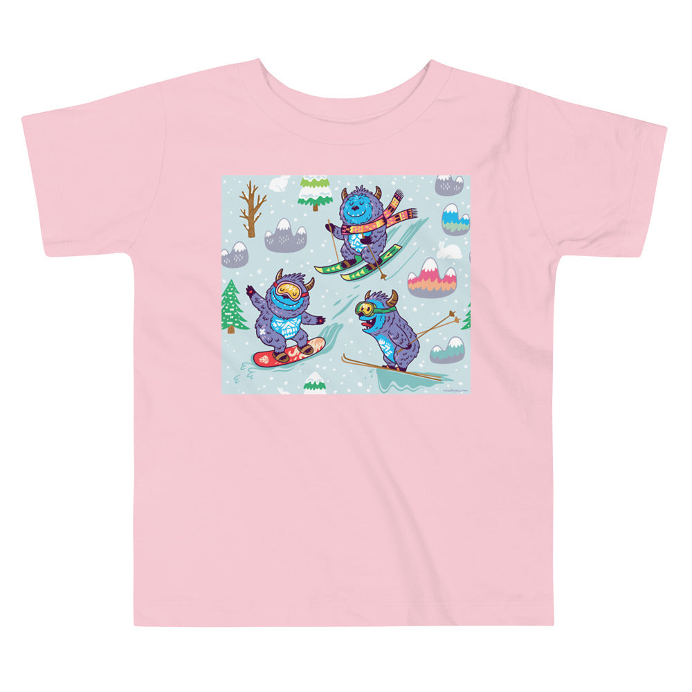 Premium Toddler Tee - Yeti Winter Madness!