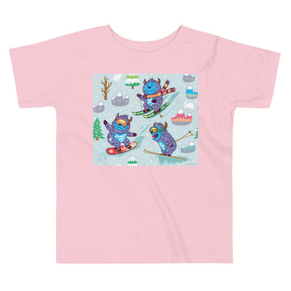 Premium Toddler Tee - Yeti Winter Madness!