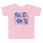 Premium Toddler Tee - Funny Blue Tapirs
