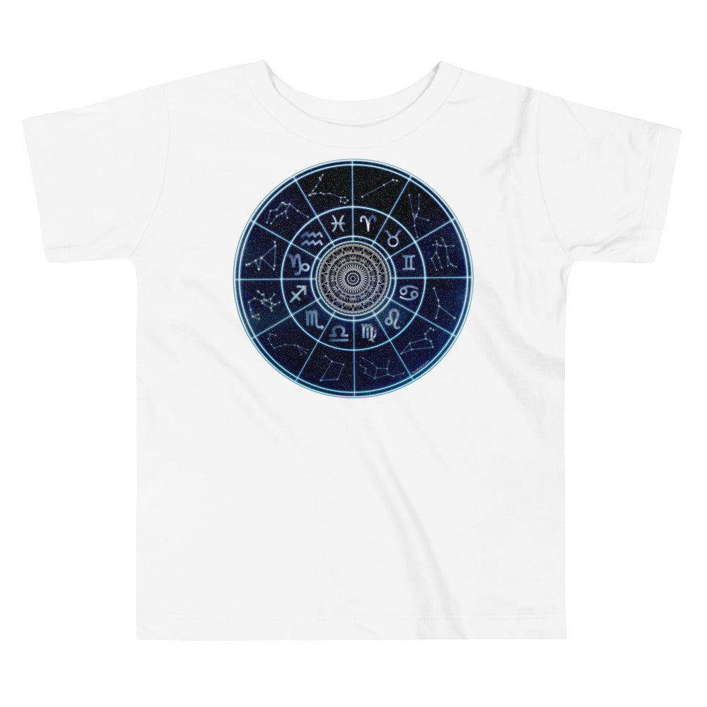 Premium Soft Toddler Tee - Astrological Heavenly Circle