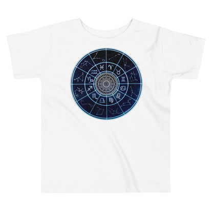 Premium Soft Toddler Tee - Astrological Heavenly Circle