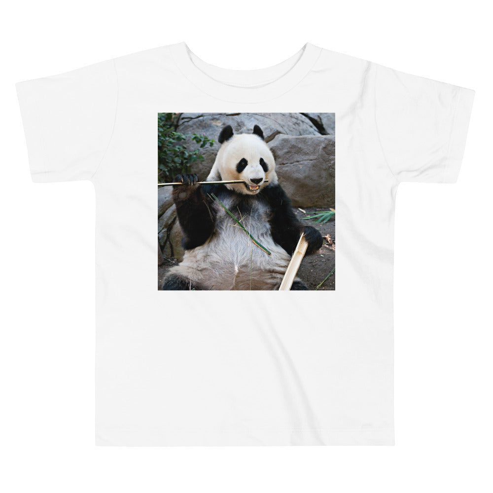 Premium Soft Toddler Tee - Bamboo Panda