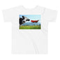 Premium Soft Toddler Tee - Cow & Super Dog