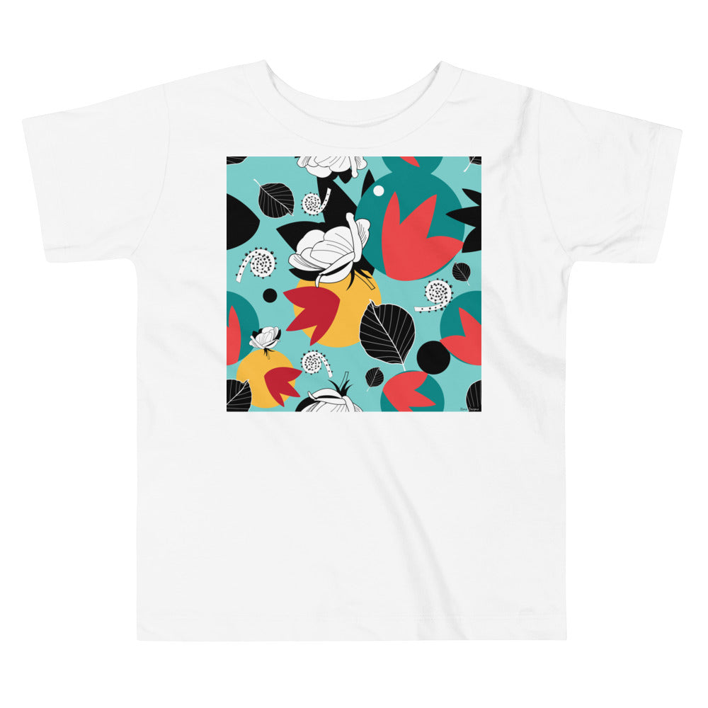 Premium Soft Toddler Tee - Flower Power