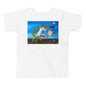 Premium Soft Toddler Tee - Dali Rabbit