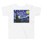 Premium Soft Toddler Tee - van Gogh: Starry Night