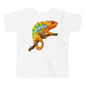 Premium Soft Toddler Tee - Yellow & Green? Chameleon