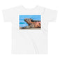 Premium Soft Toddler Tee - Basking Galapagos Marine Iguana